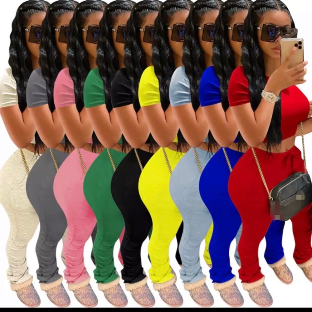 I have this set in green